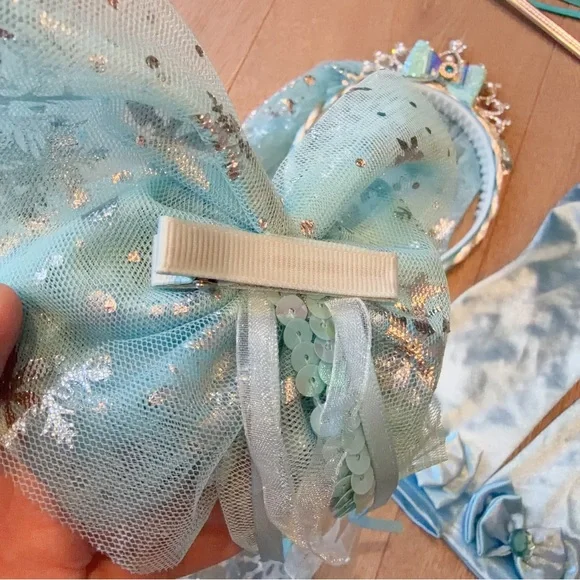 Blue Princess Hair Accessory Set Elsa - Picture 5 of 8